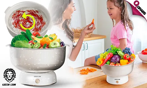 Rechargeable Fruit & Vegetable Washing Machine!